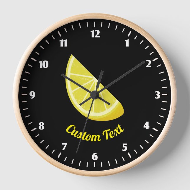 Horloge Tranche de citron (Recto)