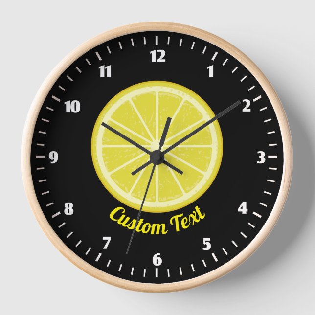 Horloge Tranche de citron (Recto)