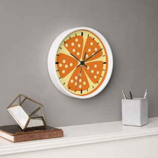 Horloge Tranche d'orange