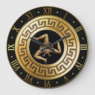 Horloge Trinacrie Sicilienne Medusa