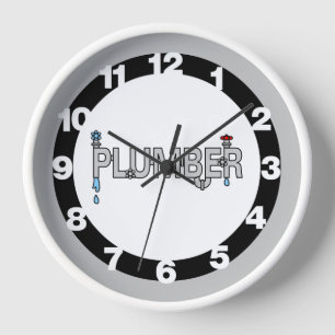 Horloge Tuyaux en plomberie
