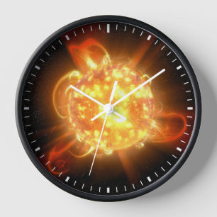 Horloge Un jeune nain rouge