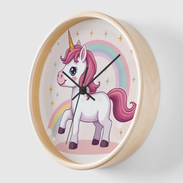 Horloge Unicorne (Angle)