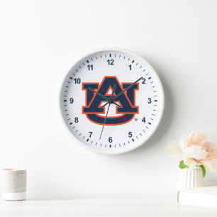 Horloge Université d'Auburn   Auburn UA Logo