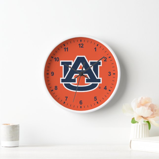 Horloge Université d'Auburn | Auburn UA Logo (Maison)