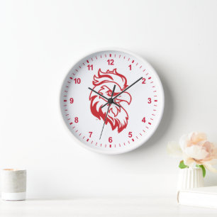 Horloge Université d'État de Jacksonville Gamecocks Red ga