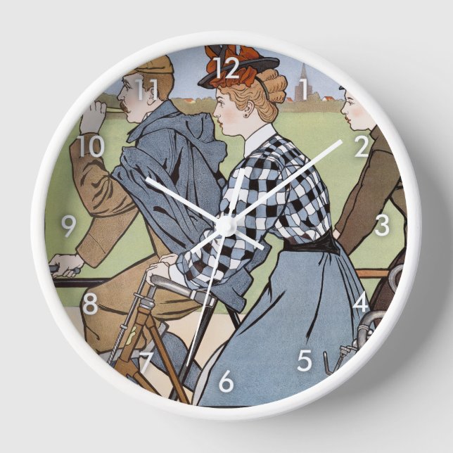 Horloge Vélo, Vélos, Van Caspel (Recto)