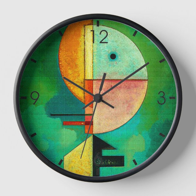 Horloge Vers le haut - Kandinsky (Recto)