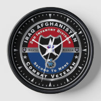 Vétéran de la 2e division d'infanterie Irak Afghan
