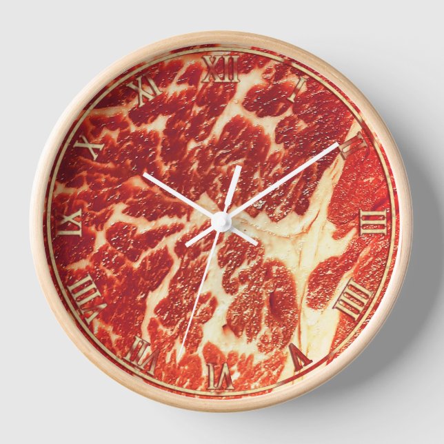 Horloge Viande (Recto)