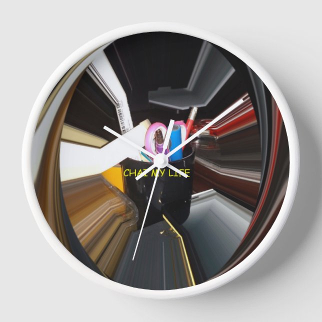 Horloge Vie adorable Idées do-it-yourself inspirées (Recto)