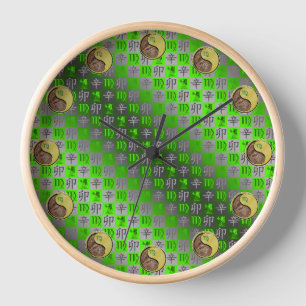 Horloge Vierge & Lapin de Métal