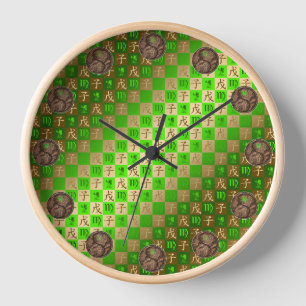 Horloge Vierge & Rat de Terre