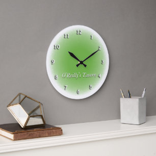 Horloge - Vignette verte