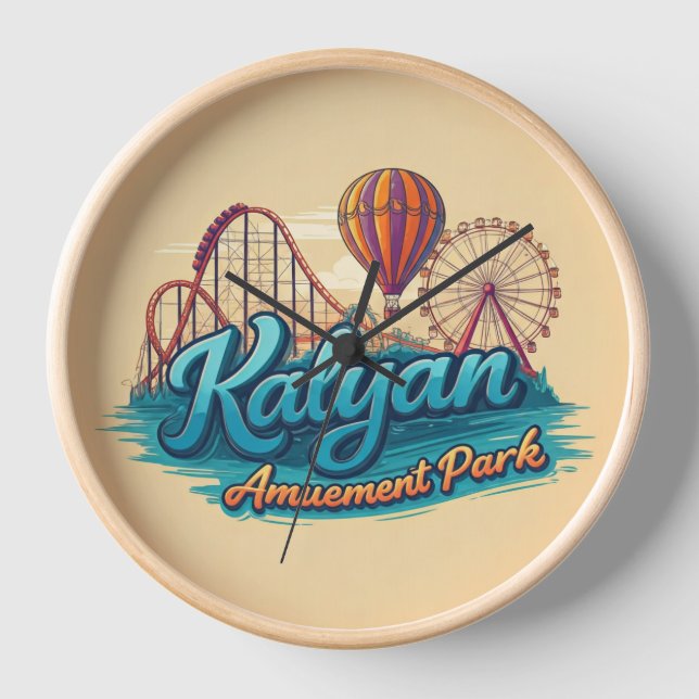 Horloge Wall ClockKalyan Amusement Park : (Recto)