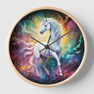 Horloge White Wonder : La licorne blanche spectrale