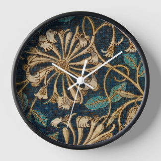 Horloge William Morris Vintage Honeysuckle Motif