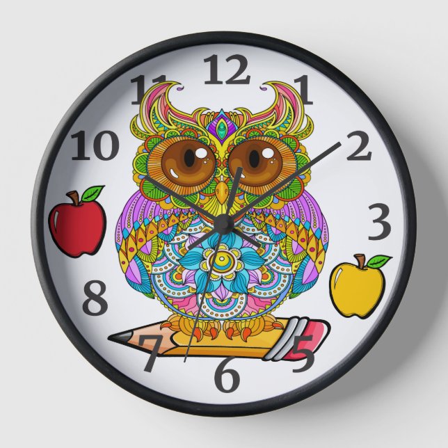 Horloge Wood Wall Clock (Recto)