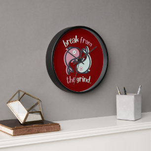 Horloge Yin-Yang