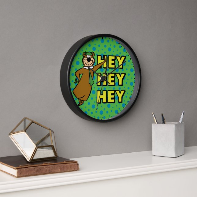 Horloge Yogi Bear Hey Hey Hey (Bureau)
