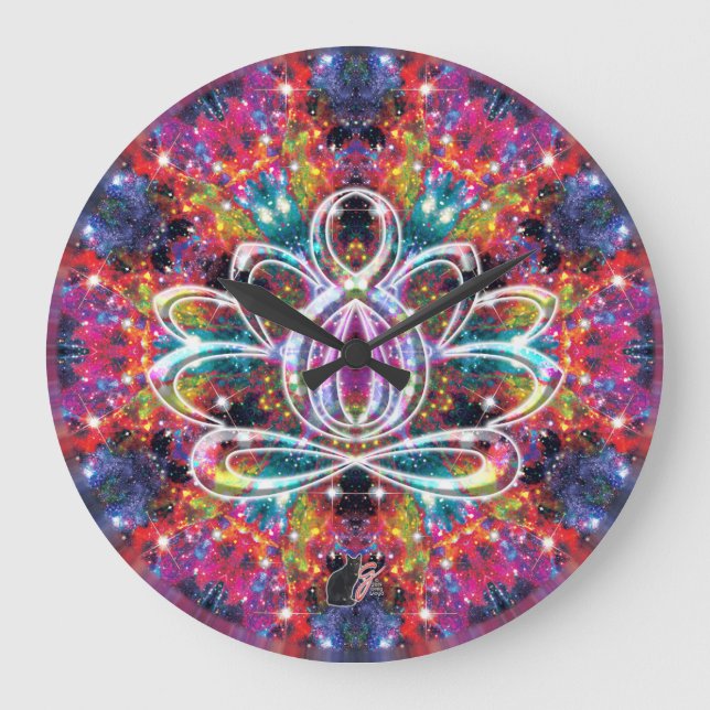 Horloge Zen Lotus (Recto)