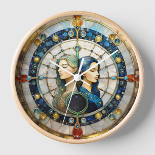 Horloge Zodiac - Gemini Les Jumeaux