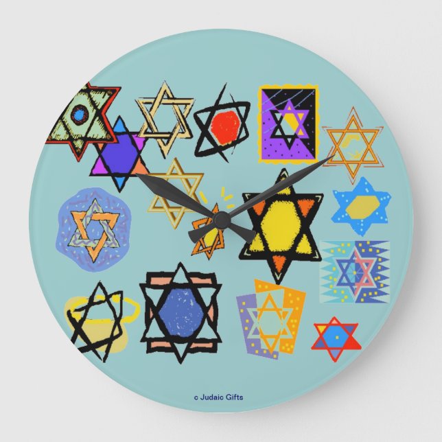 HORLOGES DE MUR JUDAIC - VACANCES JUIVES - MEILLEU (Recto)
