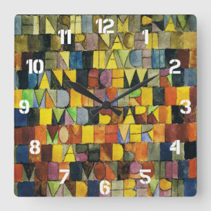 Horloges de Paul Klee