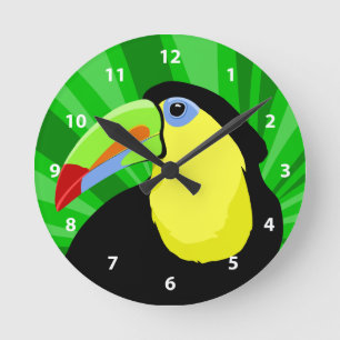 Horloges d'oiseaux toucans