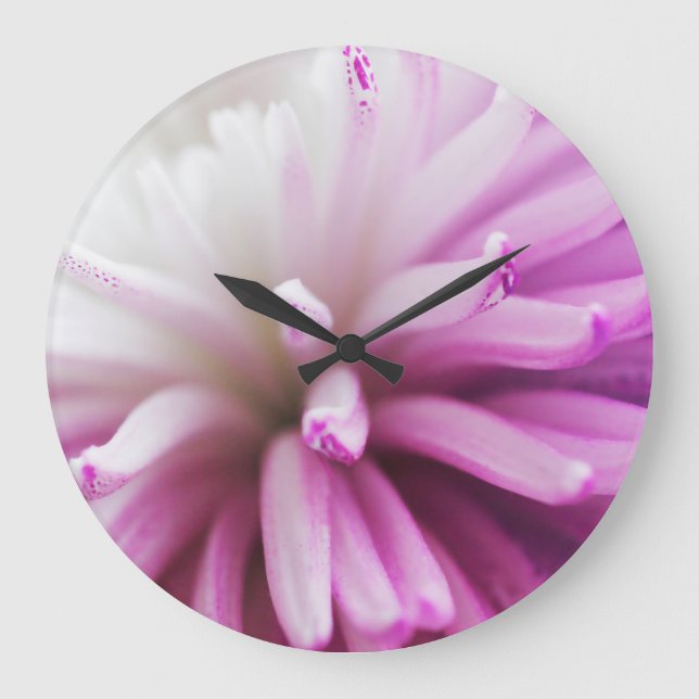Horloges florales murales Spider Mum (Recto)