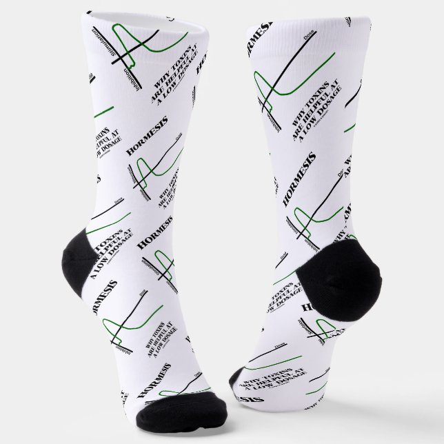 Hormesis Warum Toxine bei niedriger Dosierung hilf Socken (Gewinkelt)