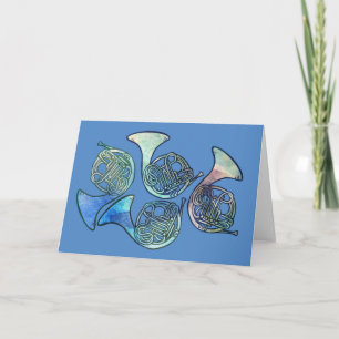 Horn-Band-Klasse Karte