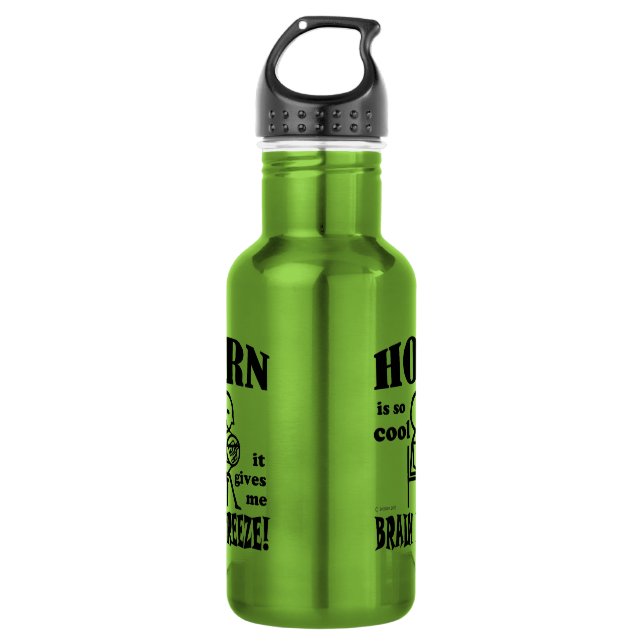 Horn, Brain Freeze Edelstahlflasche (Vorderseite)