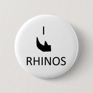 Horn I Rhinosknopf Button