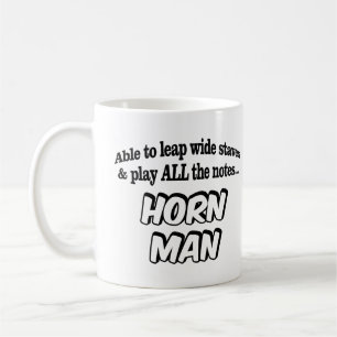 Horn Man - Music Superhero Kaffeetasse