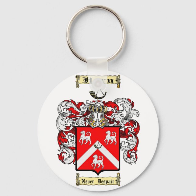 Horn Schlüsselanhänger (Vorderseite)