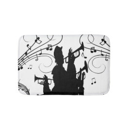 Horn Section Trumpet Jazz Music Badematte