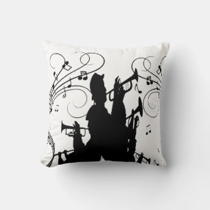 Horn Section Trumpet Jazz Music Kissen