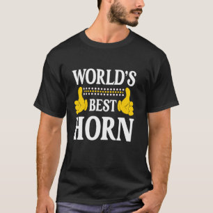 Horn Surname Funny Team Familienname Nachname B vo T-Shirt