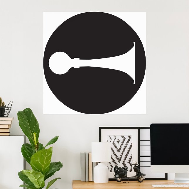 Horn-Symbol Poster (Von Creator hochgeladen)