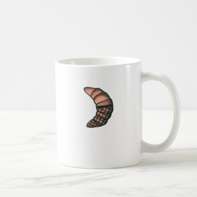 Hörnchen in den Fishnet-Strümpfen Kaffeetasse (Rechts)