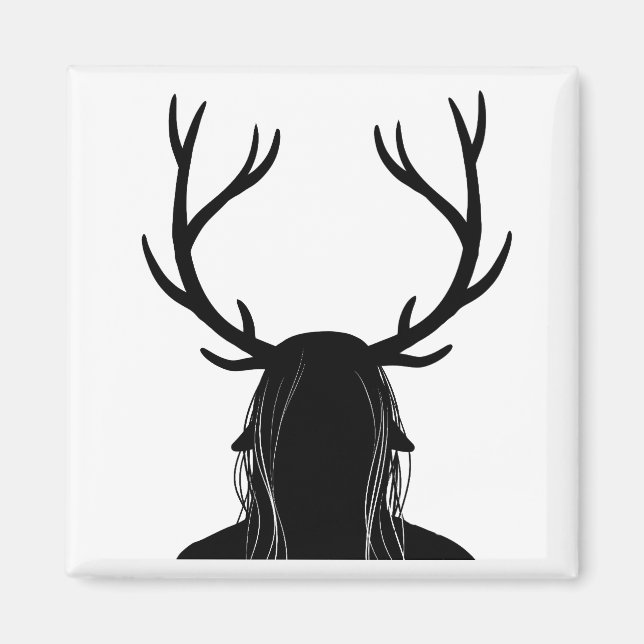 Horned God Magnet (Vorne)