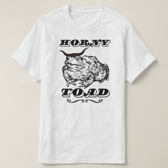 Hörnerkröte T-Shirt (Design vorne)