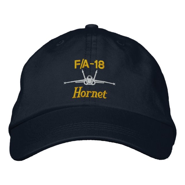 Hornet Golf Hat Bestickte Baseballkappe (Vorderseite)