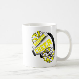 Hornets Cheer Zurück zur Schule Cheerleading-Geist Kaffeetasse