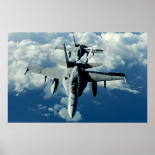 Hornets über Pearl Poster