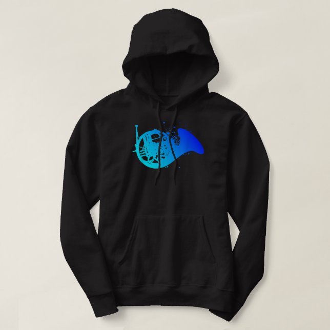 Hornhaun-Frau Hoodie (Design vorne)