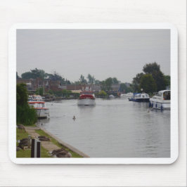 Horning on the River Bure Mousepad