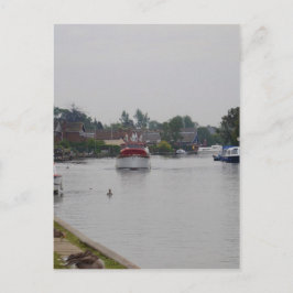 Horning on the River Bure Postkarte