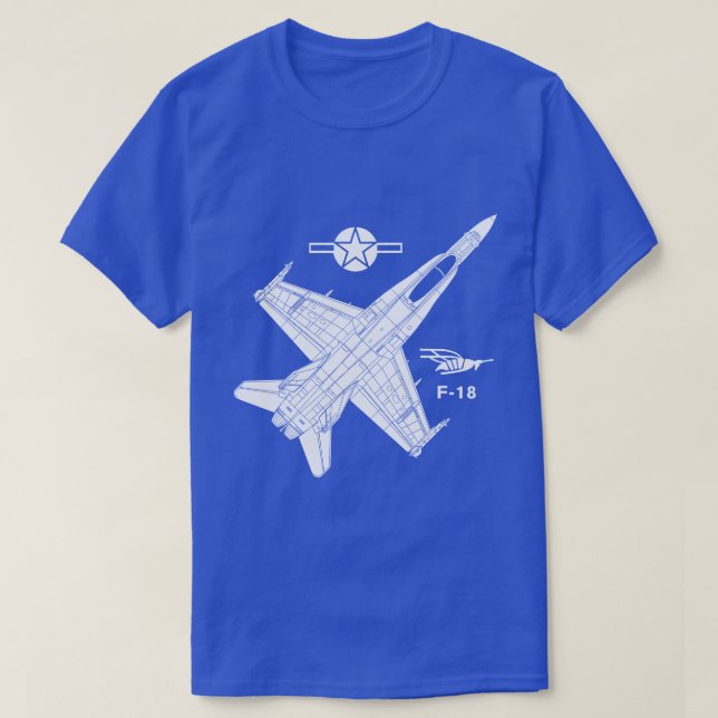 Hornisse F-18 T-Shirt (Design vorne)